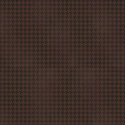 Blushed Houndstooth - Brown