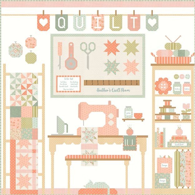 Quilt Room BOM Quilt Kit