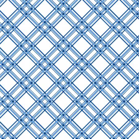 KimberBell - Diagonal Plaid - Blue