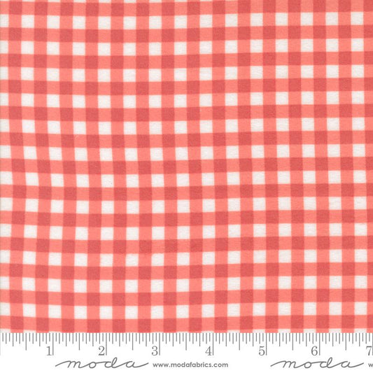 Sherbet Sunshine Flannel - Strawberry
