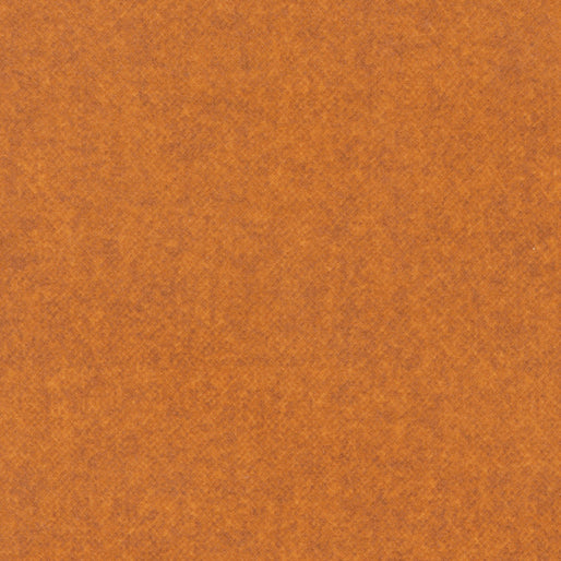 Wool Tweed Flannel - Orange