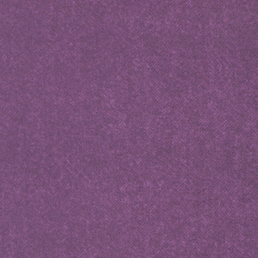 Wool Tweed Flannel - Plum