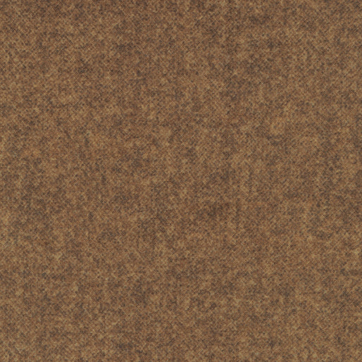 Wool Tweed Flannel - Mocha