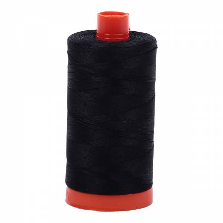 Aurifil 50wt 1422yd 1050-2692 - Black