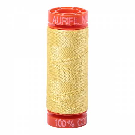 Aurifil 50wt 220yds 2115 - Lemon