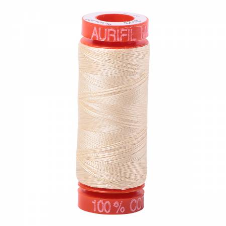 Aurifil 50wt 220yds 2123 - Butter