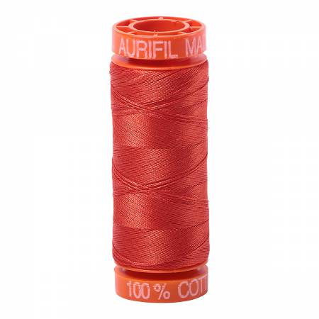 Aurifil 50wt 220yds 2245 - Red Orange