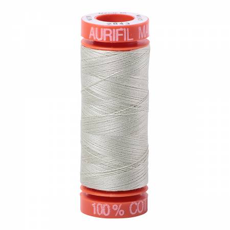 Aurifil 50wt 220yds 2843 - Lt Grey Green