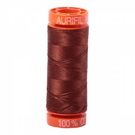 Aurifil 50wt 220yds 4012 - Copper Brown