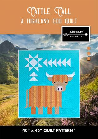 Pt - Cattle Call - a Highland Coo Quilt