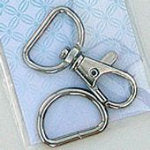 Nickel D-Ring & Swivel