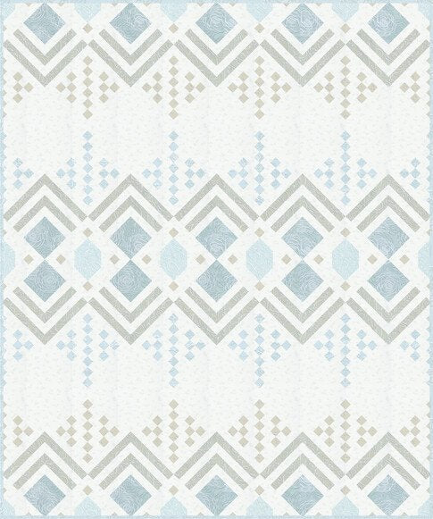 Deco Alabaster Quilt Kit