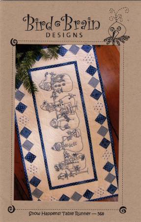 Pt - Snow Happens! Table Runner