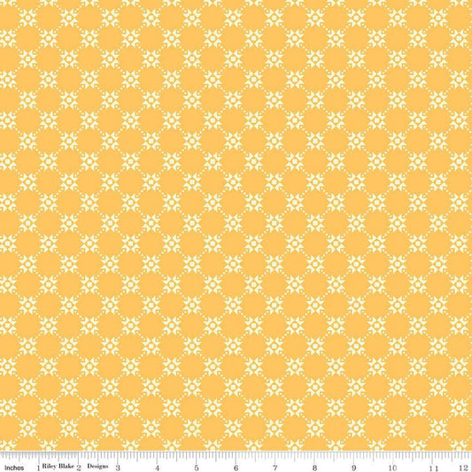 Gingham Cottage Quilty - Yellow