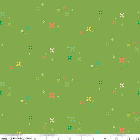 Gingham Cottage Plus - Green