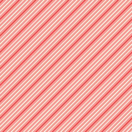 I Love Us Stripes - Coral