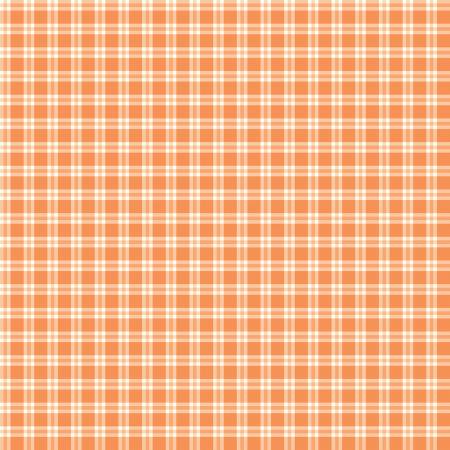 Spring's in Town Plaid - Orange