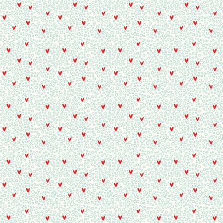 You & Me Dots - Cream Valentines