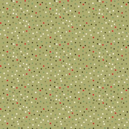 Glisten Dots - Olive