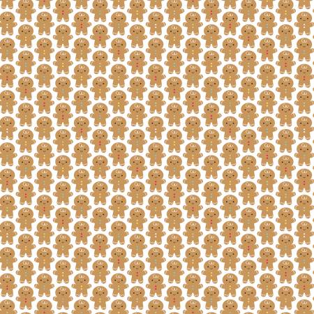 Gingerbread Kisses Gingerbread Men White