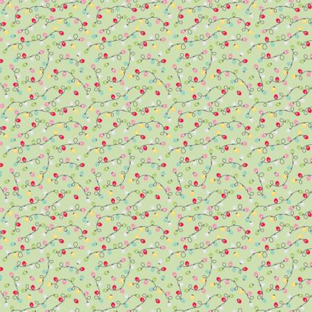 Gingerbread Kisses Lights - Green