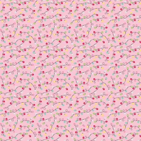 Gingerbread Kisses Lights - Pink