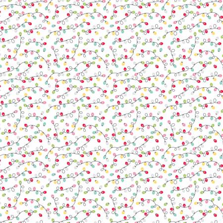 Gingerbread Kisses Lights - White