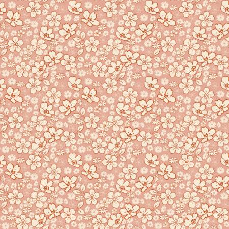 Morning Latte Tonal Floral Pink