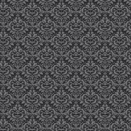 Shriek Damask - Black