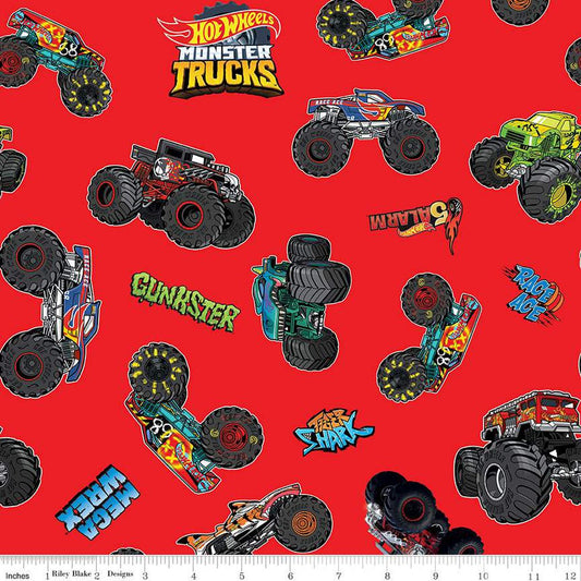 Hot Wheels Monster Trucks - Red