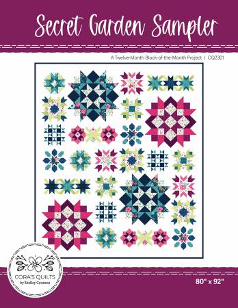 Pt - Secret Garden Block-of-the-Month Quilt Pattern