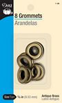 Grommets/Antique Brass 3/8"