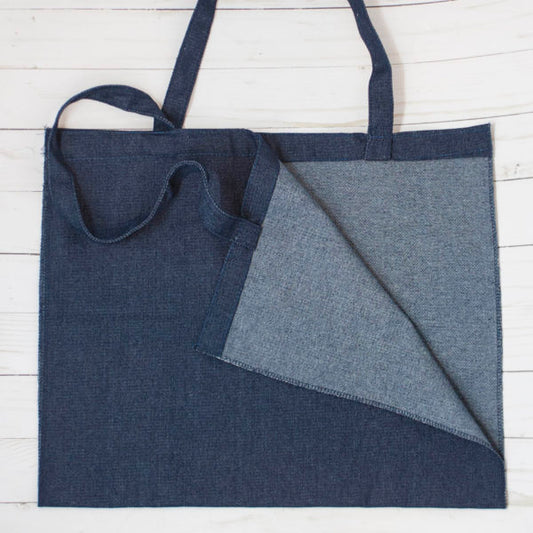 Denim Tote 17" x 15"