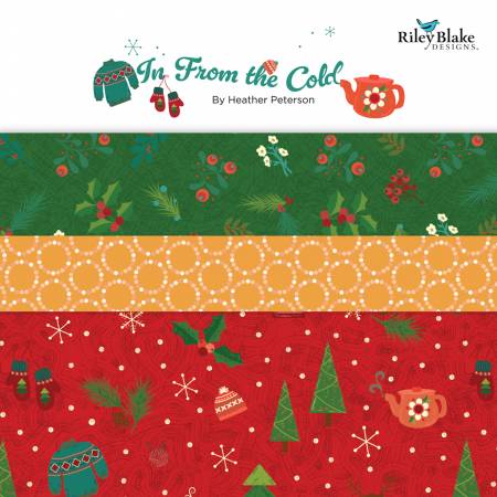 In From the Cold Fat Quarter Bundle, 31pcs