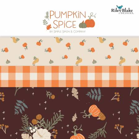 Pumpkin Spice Fat Quarter Bundle, 20pcs