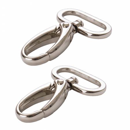 Swivel Hook 1" Nickel Set of Two