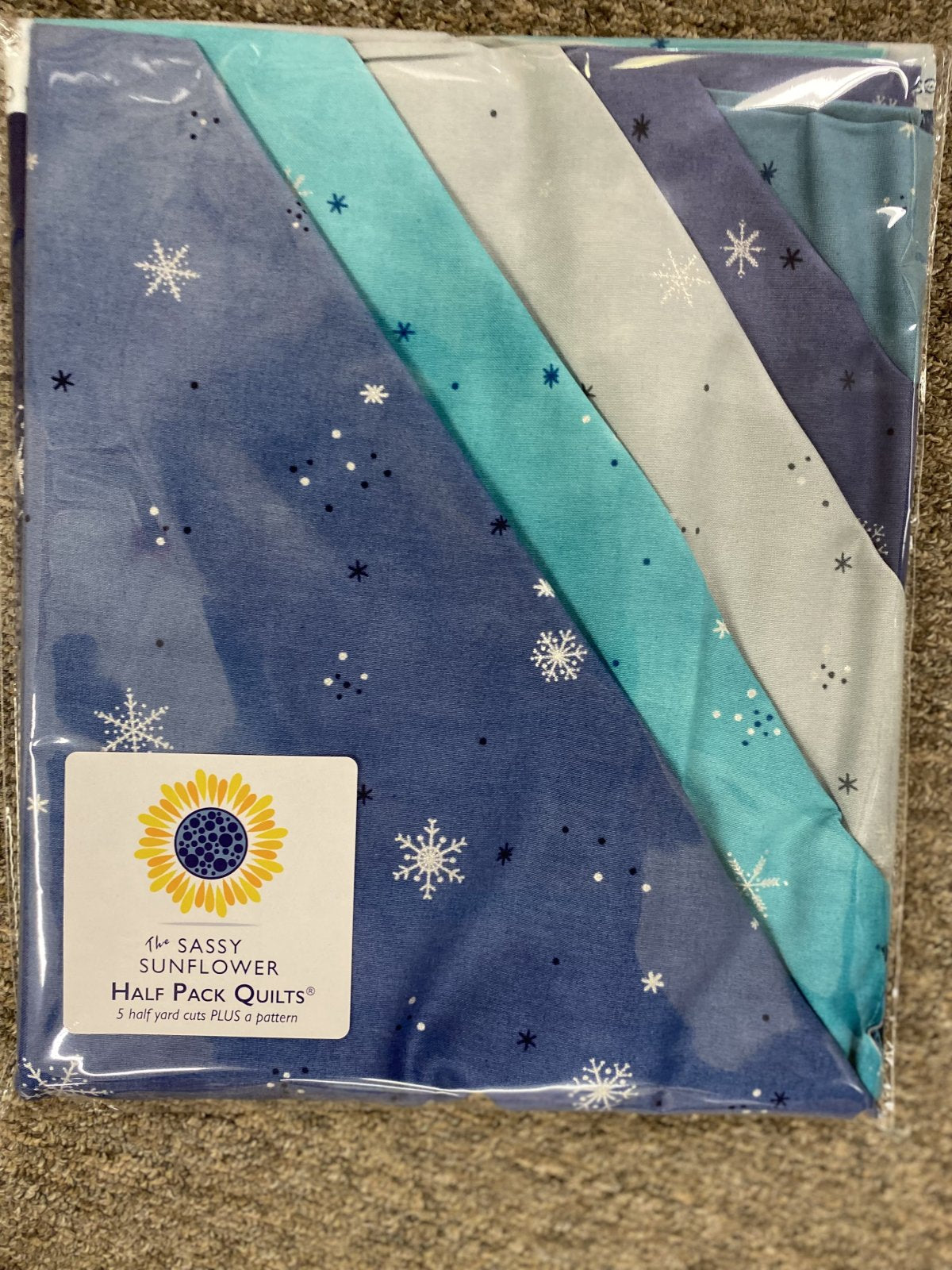 Blue Ombre-Half Yard Quilt