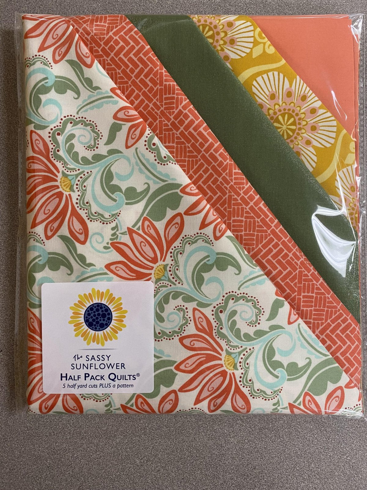 Tango Tangerine - Half Yard Kit