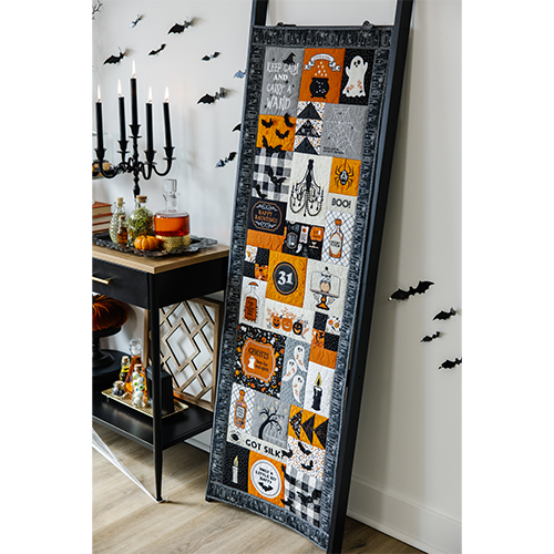 Pumpkins & Potions Ladder Quilt -CD