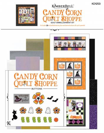 Candy Corn Quilt Shoppe Embellishment Kit