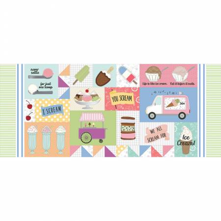 Bench Pillow Kit Two Scoops - Fabric Kit