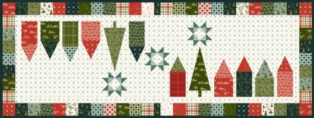 Christmas Is in Town Winter Village Runner Kit 18" x 49" PRESALE!!