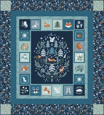 Twilight Creatures Panel Quilt Kit