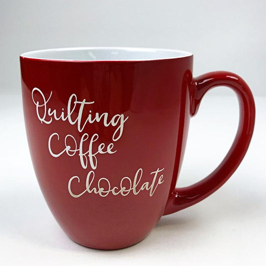 Bistro Mug Quilt Coffee - Chocolate