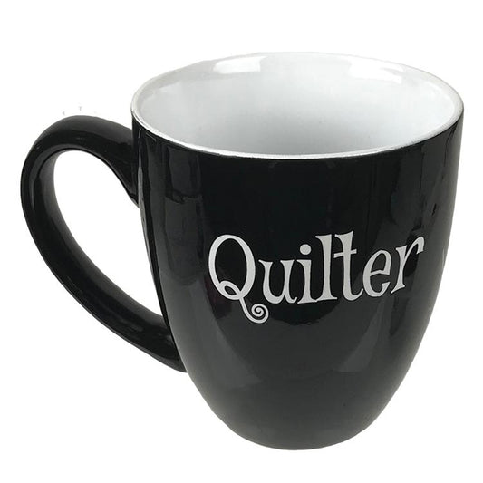 Black Bistro Mug Quilter