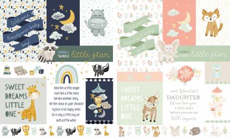 Double Lush Velvet 58/60" It's a Girl and It's a Boy