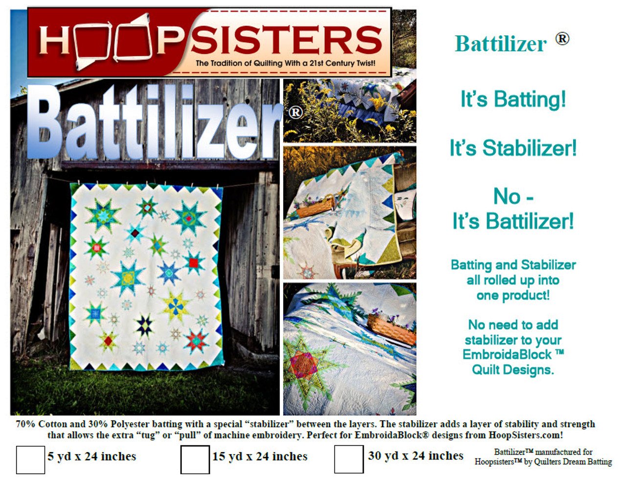 Battalizer 24" wide