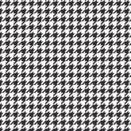 KimberBell Basics - Houndstooth - Black