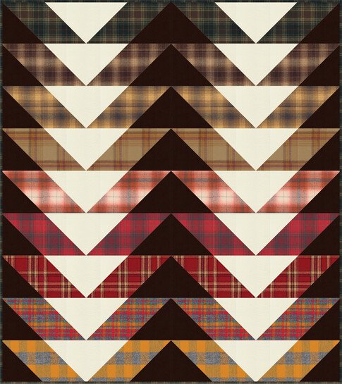 Mammoth Flannel Quilt Kit