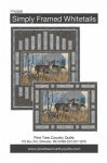 Simply Framed White Tails Throw Quilt Kit